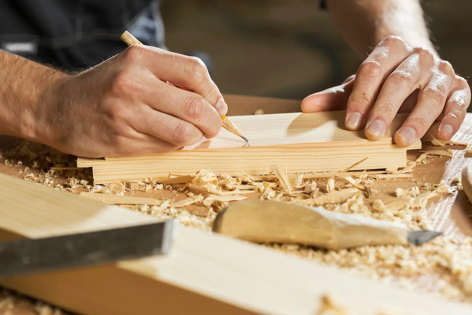 Travail de menuiserie POMANET